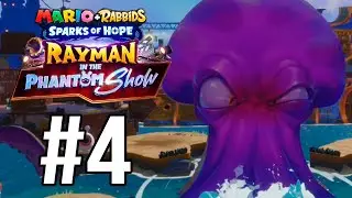 DLC RAYMAN: MARIO RABBIDS SPARKS OF HOPE #4 - RAYMAN IN THE PHANTOM SHOW [SWITCH]
