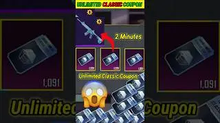 😍How to Get UNLIMITED Classic Crate Coupon In Bgmi 🔥 How to get Free Classic Crate coupon in Bgmi