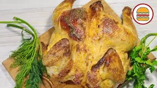Сочная курица в духовке с хрустящей корочкой.
