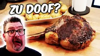 ZU DOOF FÜR EIN STEAK?! XXL Steak ganz easy! Das kann JEDER!
