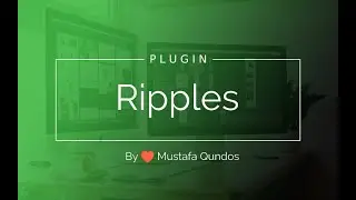 Water Ripples Effect - JQuery Ripples Plugin