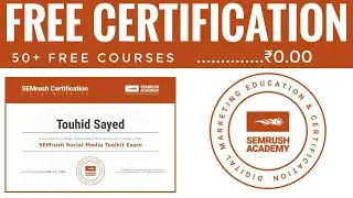 Semrush Academy 50+ Free Courses with Certificates