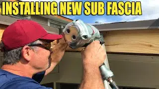 Installing New Sub Fascia On a 100 Year Old Southern Getaway
