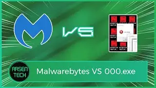Malwarebytes Free Trial VS The 000.exe Virus | Antivirus Test