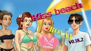 NEW, SUMMERTIME SAGA, 0.18.2 Kiss Beach ROXXY HOT,,xxx