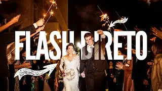 Como ILUMINAR um casamento [Episódio 3] Flash direto em cima da câmera?