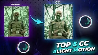Top 5 CC Presets Pack Like AE | AlightMotion CC Tutorial | Trending CC Presets