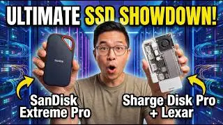 SanDisk Extreme Pro vs Sharge Disk Pro vs Lexar Professional | Speed Test Results