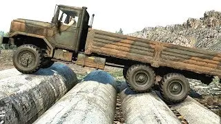 SnowRunner - ANK MK38 Truck Suspension Test