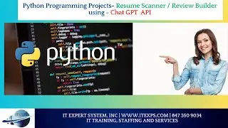 Python Projects with Chat GPT API | 