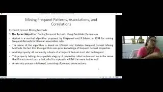 Implementation of  Apriori Algorithm using Python