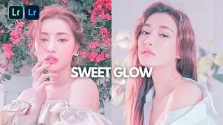 Sweet Glow Skin Preset - Lightroom Mobile Skin Tone Friendly Preset - Free Dng