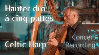 Suite Bretonnesque (2): Hanter dro à cinq pattes, live performance on Celtic harp
