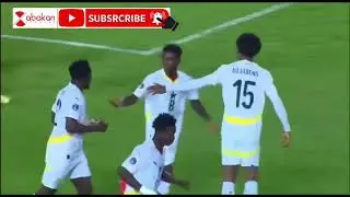 Aziz score for Ghana 🇬🇭 to level the game against DR Congo. Ghana 1:1 Dr Congo