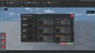 Final Update (Shop / Inventory Loadout / Trade) System
