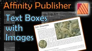 Affinity Publisher - Text Box Tips - Easily Combine Photos with Text