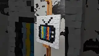 "NO Signal" Hope this will bring back memories 😁📺 #pixelart #art #decor #artist #pixel