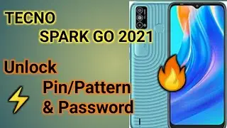 TECNO Spark Go 2021 Screen Lock kaise Tode | How To Unlock TECNO Spark Go 2021 