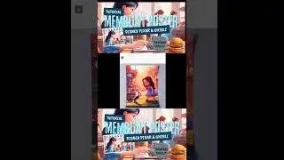 TUTORIAL MEMBUAT POSTER DISNEY PIXAR & GHIBLI