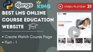 Create Watch Course | Part - 1