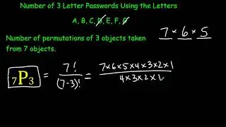 Permutations vs Combinations