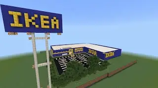 built an IKEA store in Minecraft