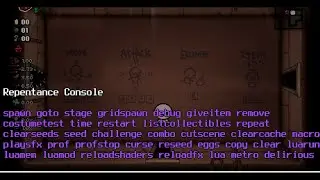 How to Enable Console Commands for The Binding of Isaac: Repentance!