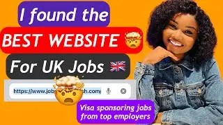 The BEST website to find UK Visa sponsorship jobs | How to find UK sponsorship jobs - ALL SECTORS