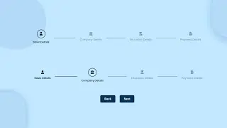 Build a Stylish Stepper Design with HTML, CSS, and JavaScript | Step-by-Step Tutorial