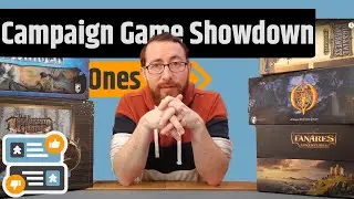 Campaign Game Showdown - Frosthaven, Oathsworn, Tanares, Massive Darkness & Isofarian