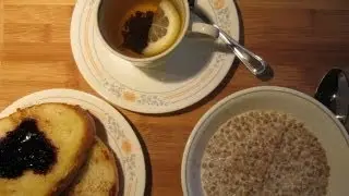 Russian Breakfast from Tatyana. Buckwheat Kasha