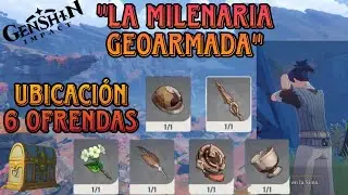 Como conseguir las 6 ofrendas fácil | La milenaria Geoarmada | Guía en Sima | Genshin Impact