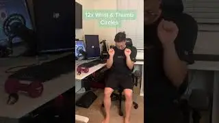 How to warm up for gaming. This is not a joke