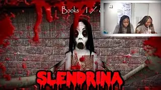 Playing SLENDRINA for the first time | scary game 👀| Must watch ‼️