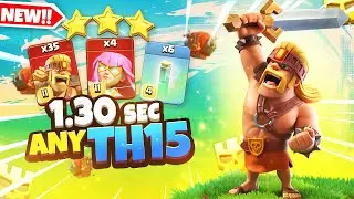 Th15 Super Barbarian Attack Strategy | Th15 Super Barbarian | Best Th15 Attack Strategy 2023