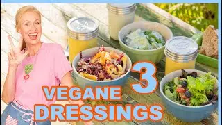 Die besten Dressings❗️Total cremig viel Protein & wenig Kalorien ⭐️ So schmeckt Salat viel besser 😋