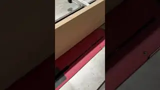 Trim edge banding on a table saw | Woodworking Skills 🔥 #woodworking #tipsandtricks #cabinetry #diy