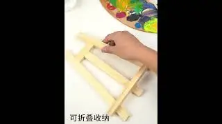 Mini sizer tripod table for children's painting mini canvas and sale folding stand 