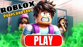 ROBLOX KABUR DARI SEKOLAH PENUH POOP ‼️🤣