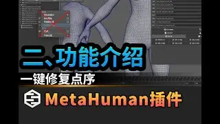 MetaHuman绑定教程2_17．一键修复点序