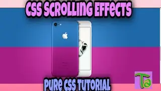 Css Fixed Background Scrolling Effects -Pure css tutorial