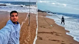 رحلة صيد سمك مصيد 57 جنوب مدينة بوجدور 😍🎣🐟