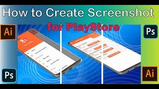 Create Screenshot For Play Store, Free Mockup, Screenshot  Play store, Photoshop, illustrator
