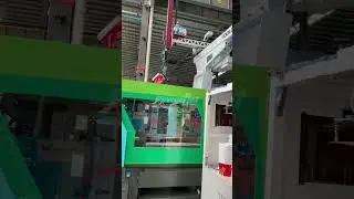 Линия для производства пластиковых контейнеров (3л) для пищевых продуктов с системой IML #powerjet