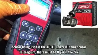 2021 Nissan NV200 TPMS light fix w/ INNOVA 5610 & AUTEL TS508