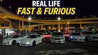 I Took a Toyota Supra to Tokyo’s CRAZIEST Car Meet | Daikoku PA