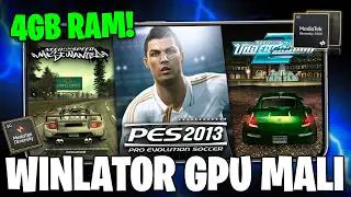 WINLATOR RODANDO EM MEDIATEK E CELULARES FRACOS! | JOGOS DE PC  RODANDO NO POCO X6 PRO!