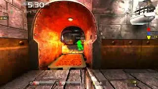 Quake Live: Allanon VS Kiselev. Noob duel battle)