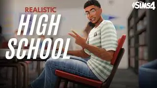 Make Sims 4 High Schools Worth It | Sims 4 Mod Showcase