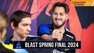 NAVI ВИЙШЛИ У ПЛЕЙ-ОФ BLAST SPRING FINAL | CS2